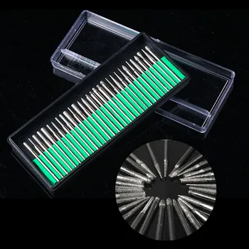 Rotary Tool 30pcs 2.35/3.0mm Shank Diamond Burs Set With Box For Dremel Electric Grinder Power Tool Accessories Abrasive Tools
Rotary Tool 30pcs 2.35/3.0mm Shank Diamond Burs Set With Box For Dremel Electric Grinder Power Tool Accessories Abrasive Tools