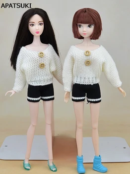 Doll Accessories Causal Knitted Sweater Clothes For Barbie Doll House Skirts Top Shorts For 1/6 BJD Doll Your Choice
Doll Accessories Causal Knitted Sweater Clothes For Barbie Doll House Skirts Top Shorts For 1/6 BJD Doll Your Choice