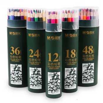 Deli Oily Colored Pencil Set 48/36/24/18/12 Colors Drawing Pencils Drawing Sketches School Supplies Secret Garde Pencil
Deli Oily Colored Pencil Set 48/36/24/18/12 Colors Drawing Pencils Drawing Sketches School Supplies Secret Garde Pencil