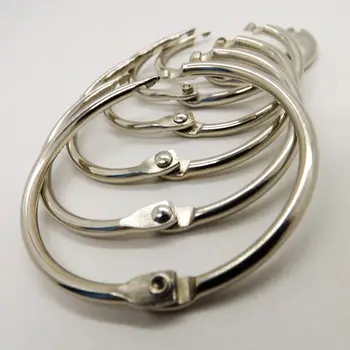 10pcs per set metal book binder rings wall calendar circle O ring card collection binder clip multipurpose ring
10pcs per set metal book binder rings wall calendar circle O ring card collection binder clip multipurpose ring