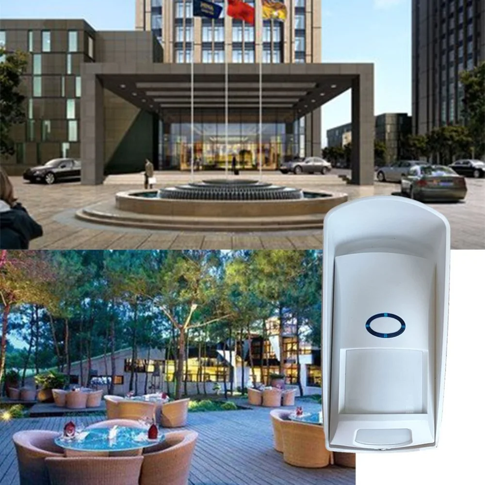 CD70 433 MHZ Wireless Outdoor Infrared Detector Alarm Wireless Infrared Sensor 200M Detection Distance
CD70 433 MHZ Wireless Outdoor Infrared Detector Alarm Wireless Infrared Sensor 200M Detection Distance