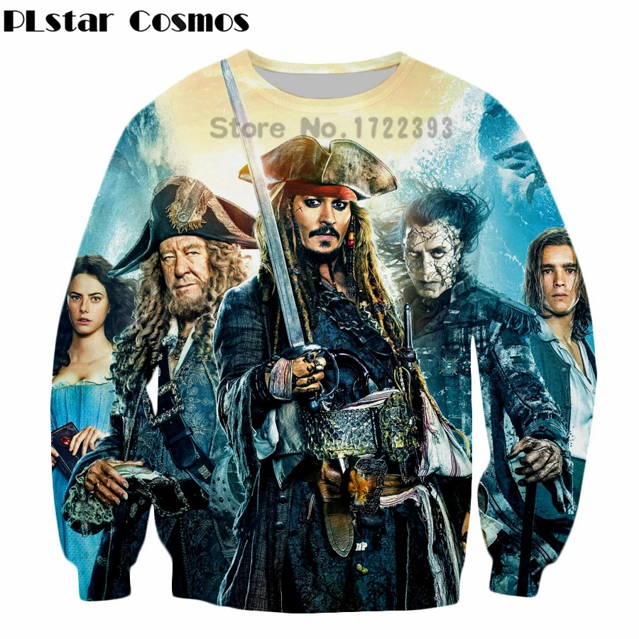 PLstar Cosmos 2017 Autumn hot sale Fashion Men Women Sweatshirt Pirates of the Caribbean Jack Sparrow 3d print casual Pullovers
PLstar Cosmos 2017 Autumn hot sale Fashion Men Women Sweatshirt Pirates of the Caribbean Jack Sparrow 3d print casual Pullovers