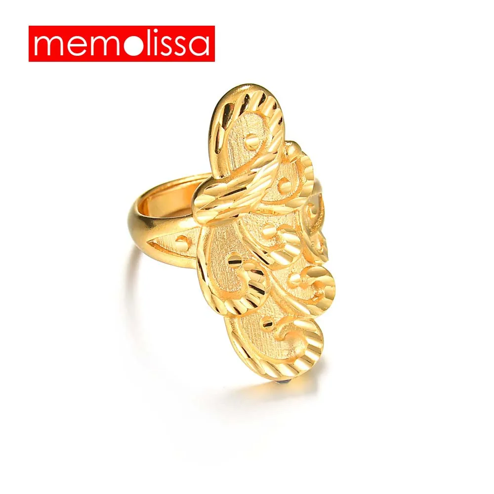 MeMolissa Ethiopian Big Ring Gold Color for Women Men Fashion Rings African/Arabian/Middle East Jewelry Party/Wedding Gift
MeMolissa Ethiopian Big Ring Gold Color for Women Men Fashion Rings African/Arabian/Middle East Jewelry Party/Wedding Gift