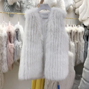 2018 autumn and winter new female Slim fox fur vest jacket Fashion Lap top fur vest
2018 autumn and winter new female Slim fox fur vest jacket Fashion Lap top fur vest