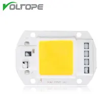 Led 칩 램프 cob 칩 20 w 30 w 50 w 입력 220 v ip65 통합 드라이버 홍수 빛에 대 한 스마트 ic diy에 대 한 필요 없음 드라이버(China)