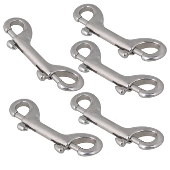304 Stainless Steel Double Ended Bolt Key Ring Snap Bolt Trigger Chain Clip 100mm Double Ended Bolt Pack of 5
304 Stainless Steel Double Ended Bolt Key Ring Snap Bolt Trigger Chain Clip 100mm Double Ended Bolt Pack of 5