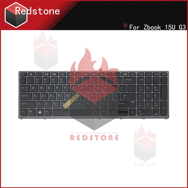 Redstone Full New US Laptop Keyboards with Backlit For HP Zbook 15 G3 17 G3 FRENCH/Deutsch German/HEBREW/US layout
Redstone Full New US Laptop Keyboards with Backlit For HP Zbook 15 G3 17 G3 FRENCH/Deutsch German/HEBREW/US layout