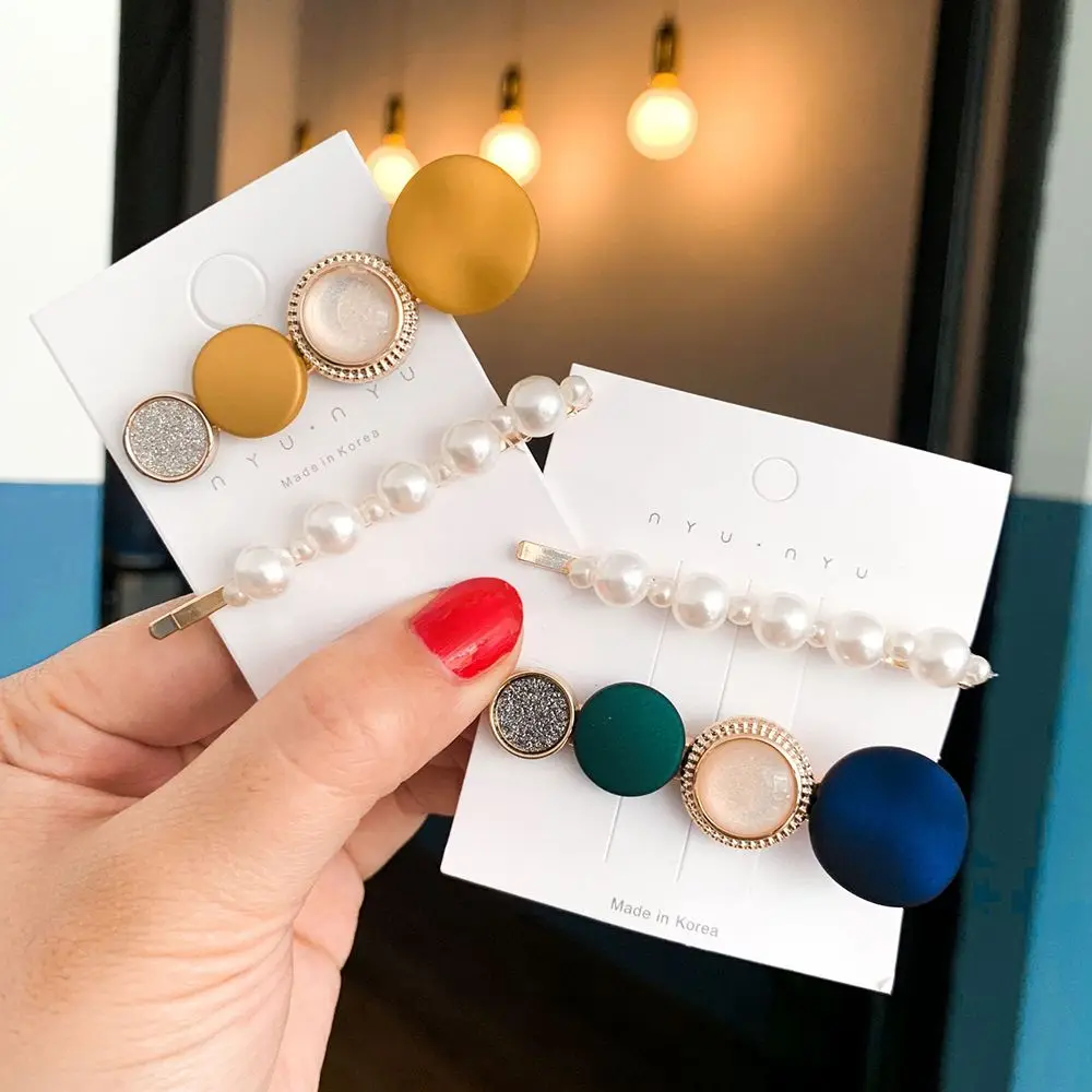 2Pcs/set Fashion Korea Style Hair Clip Women Hair Accessories Candy Color Pearl Hair Clip Hair Pins Sweet Headwear
2Pcs/set Fashion Korea Style Hair Clip Women Hair Accessories Candy Color Pearl Hair Clip Hair Pins Sweet Headwear