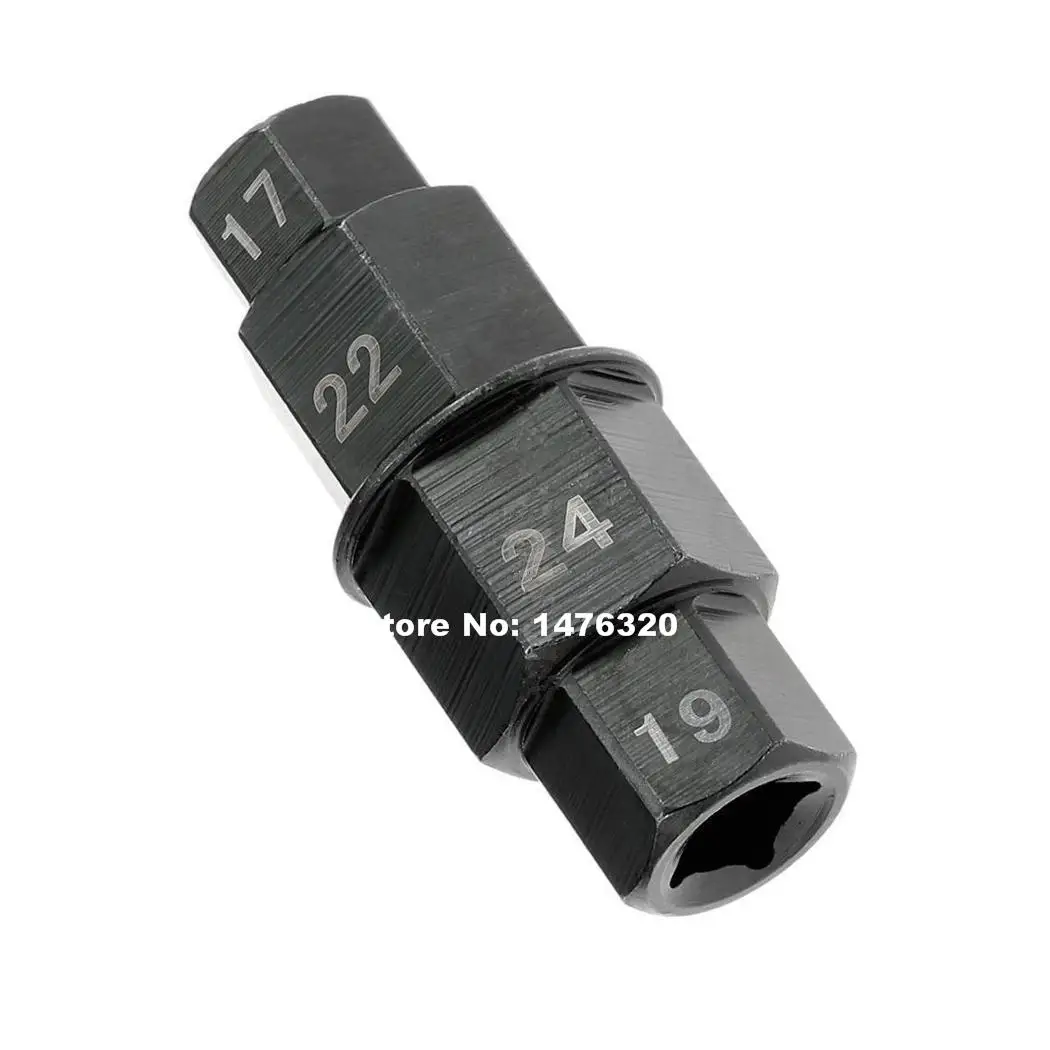 Motorcycle Front Rear Wheel Axle Hex Spindle Driver Socket For 17/19/22/24mm SUZUKI/YAMAHA/KAWASAKI/HONDA/BMW/BUELL AT2244
Motorcycle Front Rear Wheel Axle Hex Spindle Driver Socket For 17/19/22/24mm SUZUKI/YAMAHA/KAWASAKI/HONDA/BMW/BUELL AT2244