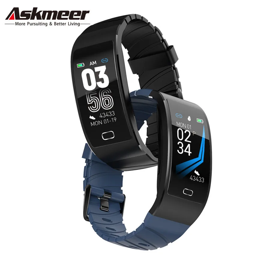 ASKMEER S7C Smart watch Heart Rate Tracker Smart Bracelet IP68 Waterproof Smart Wristband Men Smart Band For IOS Android Phone
ASKMEER S7C Smart watch Heart Rate Tracker Smart Bracelet IP68 Waterproof Smart Wristband Men Smart Band For IOS Android Phone