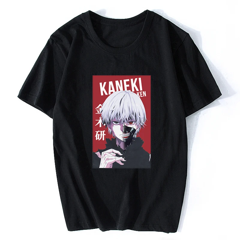 Kaneki Tokyo Ghoul T Shirt Men's High Quality Aesthetic Cotton Cool Japan Anime T-shirt Harajuku Streetwear Camisetas Hombre
Kaneki Tokyo Ghoul T Shirt Men's High Quality Aesthetic Cotton Cool Japan Anime T-shirt Harajuku Streetwear Camisetas Hombre
