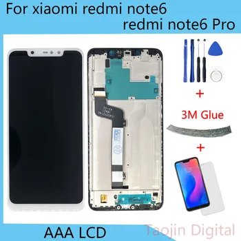 Original Display For Xiaomi Redmi Note 6 Pro LCD Touch Screen with frame For Redmi Note 6 Pro Display Replacement
Original Display For Xiaomi Redmi Note 6 Pro LCD Touch Screen with frame For Redmi Note 6 Pro Display Replacement