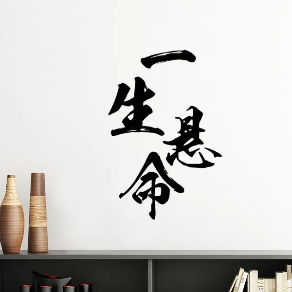 Try All Your Best In Japanese Silhouette Removable Wall Sticker Art Decals Mural DIY Wallpaper for Room Decal
Try All Your Best In Japanese Silhouette Removable Wall Sticker Art Decals Mural DIY Wallpaper for Room Decal