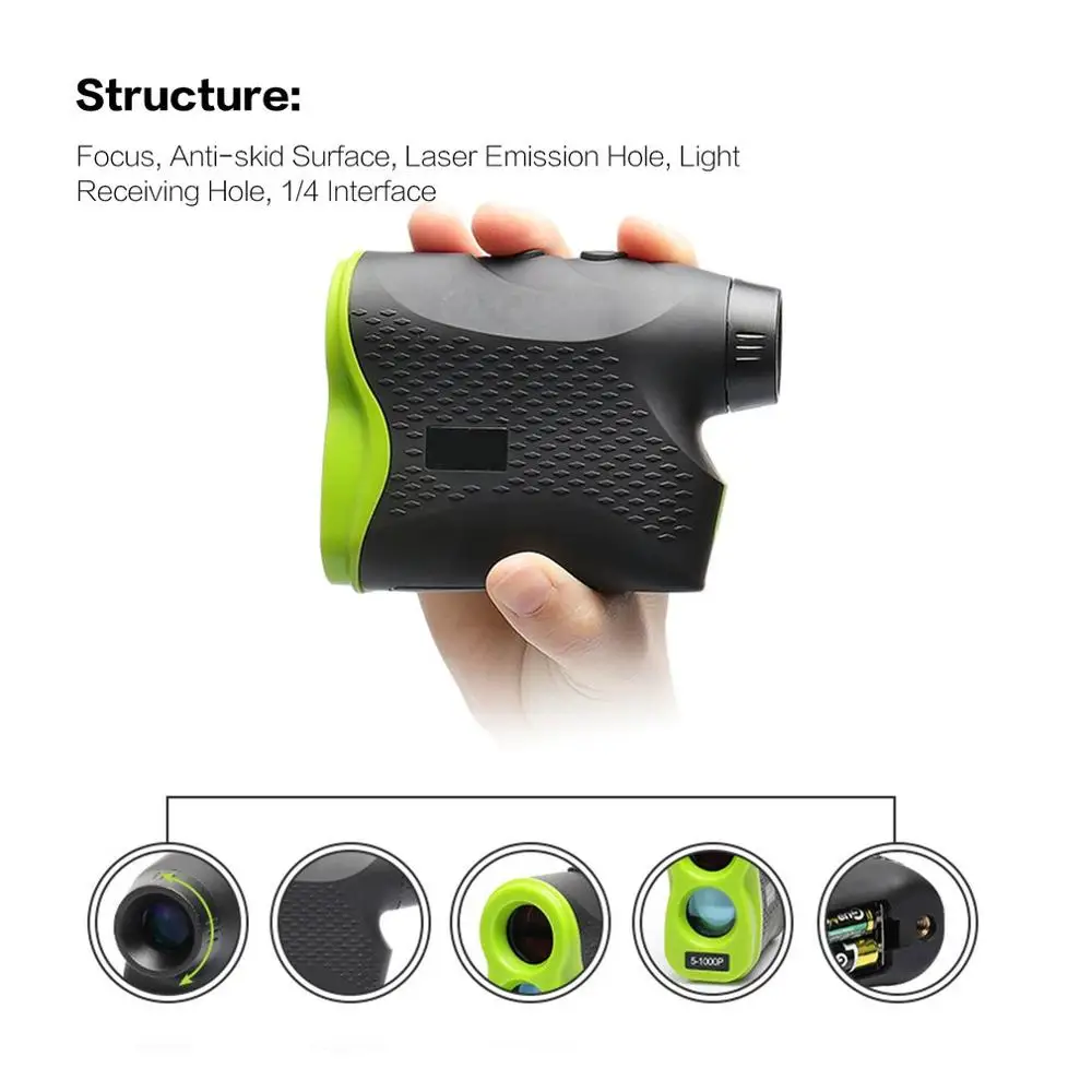 6X Optical Lens Mini Range Finder Telescope Range Finder 1000M Handheld Outdoor Range Finder Laser Range Finder
6X Optical Lens Mini Range Finder Telescope Range Finder 1000M Handheld Outdoor Range Finder Laser Range Finder