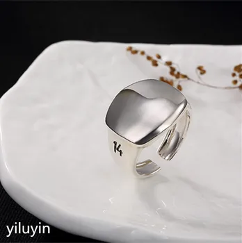 KJJEAXCMY boutique jewelryar S925 sterling silver, Korean version, plain, smooth, 1314, all life, men and women lovers open rin
KJJEAXCMY boutique jewelryar S925 sterling silver, Korean version, plain, smooth, 1314, all life, men and women lovers open rin