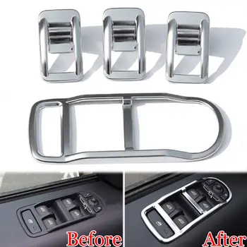 BBQ@FUKA 4x Car-Styling Door Window Lift Switch Control Button Bezel Cover Trim Frame Sticker Fit For Land Rover Freelander 2
BBQ@FUKA 4x Car-Styling Door Window Lift Switch Control Button Bezel Cover Trim Frame Sticker Fit For Land Rover Freelander 2