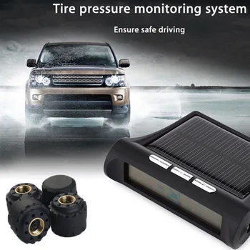 4 External Sensors Car Tire Pressure Monitor Wireless Black-and-white Screen Solar Power USB External Tester System LCD Display
4 External Sensors Car Tire Pressure Monitor Wireless Black-and-white Screen Solar Power USB External Tester System LCD Display