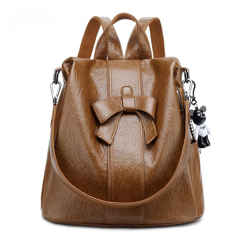 Summer Backpack Luxury Women Leather Backpack Solid Bow Costume Ladies Shopper Bag Female Travel Bags Girl School Bag 2019 New
Summer Backpack Luxury Women Leather Backpack Solid Bow Costume Ladies Shopper Bag Female Travel Bags Girl School Bag 2019 New