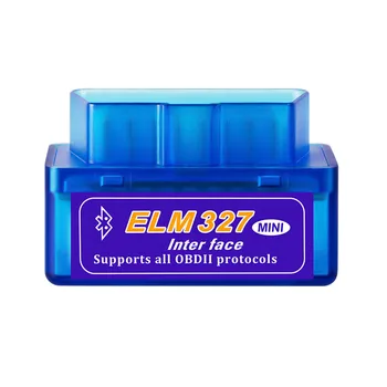 New Mini ELM327 Bluetooth V2.1 / V1.5 OBD2 Car Diagnostic Scan Tools Bluetooth For Android/Symbian For OBDII Protocol Adapter
New Mini ELM327 Bluetooth V2.1 / V1.5 OBD2 Car Diagnostic Scan Tools Bluetooth For Android/Symbian For OBDII Protocol Adapter