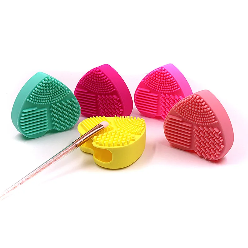 

3pc Silicone Fashion Egg Cleaning Glove Makeup Washing Brush Scrubber Tool Cleaners 2019 New Arrival Cosmetic Tools