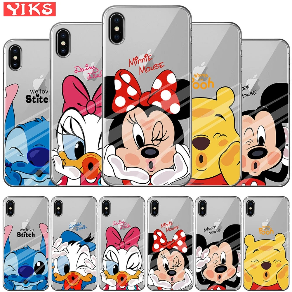 Mickey Minnie Case For iPhone 6 6S 7 8 Plus X 5 5S SE Soft Phone Cover Case Silicone Funny Cartoon Transparent Capinha Etui
Mickey Minnie Case For iPhone 6 6S 7 8 Plus X 5 5S SE Soft Phone Cover Case Silicone Funny Cartoon Transparent Capinha Etui