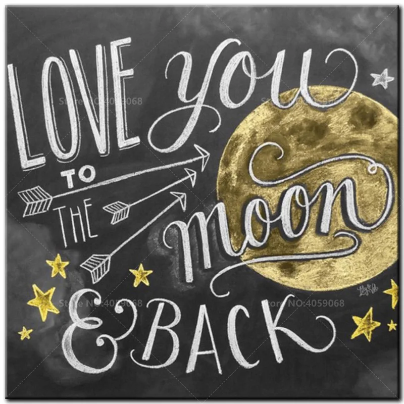 DIY diamond painting Cross stitch full Square 5D diamond embroidery love you back to the moon Rhinestone mosaic C0610
DIY diamond painting Cross stitch full Square 5D diamond embroidery love you back to the moon Rhinestone mosaic C0610