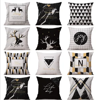 Drop Shipy Marble Geometric Pillow Cover Linen Cotton Deer Cushion Cover Decorative Throw Pillow case Home Decor Pillowsham
Drop Shipy Marble Geometric Pillow Cover Linen Cotton Deer Cushion Cover Decorative Throw Pillow case Home Decor Pillowsham