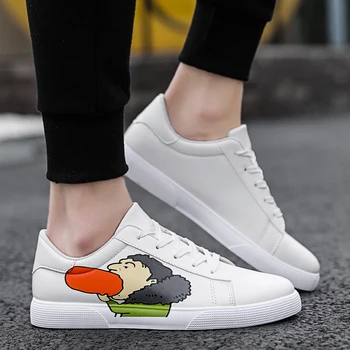 2019 Summer Men Vulcanized Shoes PU Breathable Sneakers Waterproof Flats Male Non-slip Footwears Comfortable Masculino Sneakers
2019 Summer Men Vulcanized Shoes PU Breathable Sneakers Waterproof Flats Male Non-slip Footwears Comfortable Masculino Sneakers