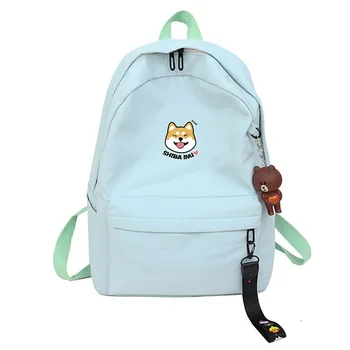 Fashion Shiba Inu Print Woman Backpack Ladies Travel Zipper Mochila Feminina Sac A Dos School Bags with Ribbon Gifts
Fashion Shiba Inu Print Woman Backpack Ladies Travel Zipper Mochila Feminina Sac A Dos School Bags with Ribbon Gifts