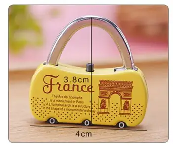 1 piece 3 Dial Digit Password Lock Combination Suitcase Luggage Metal Code Password Lock Padlock
1 piece 3 Dial Digit Password Lock Combination Suitcase Luggage Metal Code Password Lock Padlock