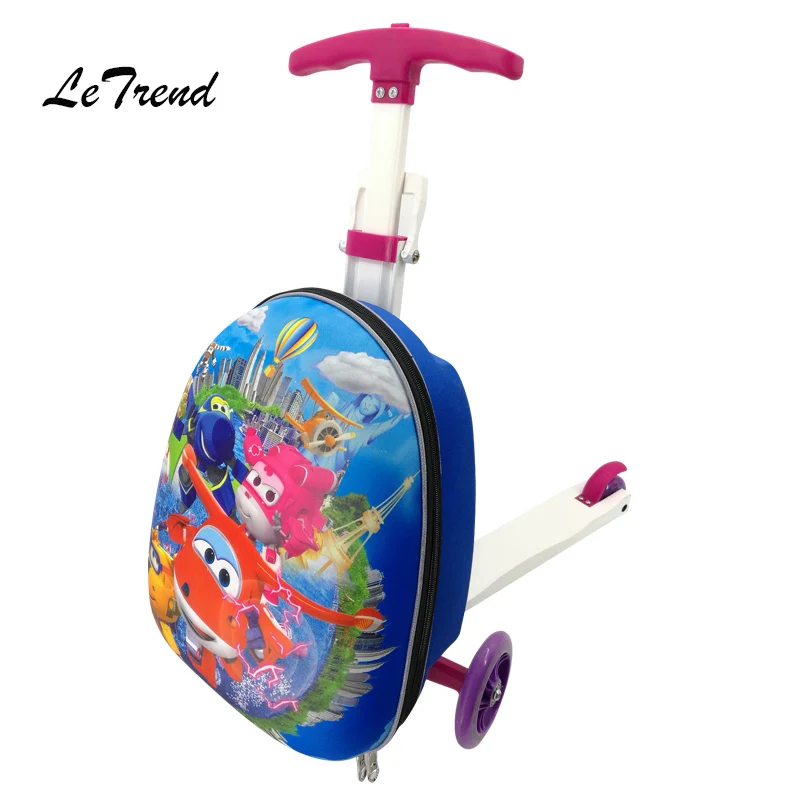 Letrend Children Rolling Luggage Casters Wheels Suitcase Trolley Baby Travel Bag Cute Cartoon 18 inch Mini Carry On School Bag
Letrend Children Rolling Luggage Casters Wheels Suitcase Trolley Baby Travel Bag Cute Cartoon 18 inch Mini Carry On School Bag