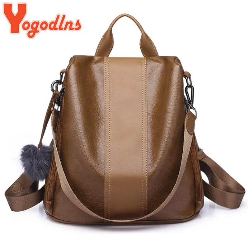 Yogodlns New fashion casual pu women anti-theft backpack quality vintage backpacks female larger capacity school shoulder bag
Yogodlns New fashion casual pu women anti-theft backpack quality vintage backpacks female larger capacity school shoulder bag