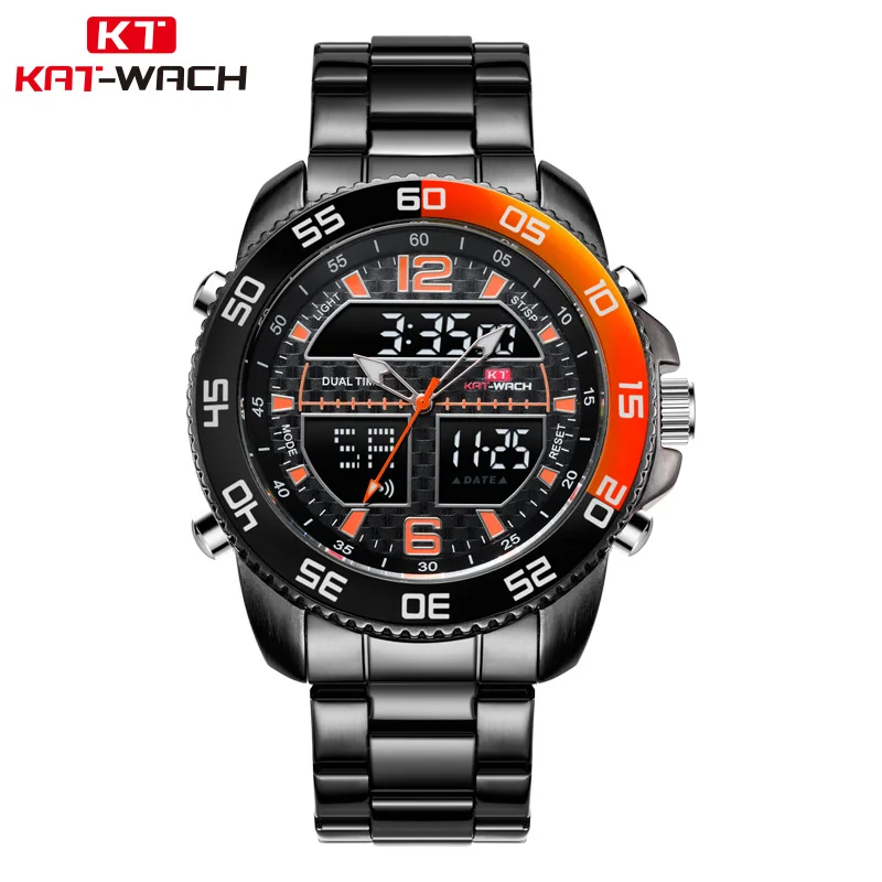 KAT-WACH Luxury Brand Business Men Military Watches Men's Digital Quartz Full Steel Stainless Waterproof Wrist Rolex Watch
KAT-WACH Luxury Brand Business Men Military Watches Men's Digital Quartz Full Steel Stainless Waterproof Wrist Rolex Watch