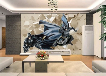 Custom papel DE parede infantil, batman to break the wall for boys and girls bedroom children room background wall wallpaper
Custom papel DE parede infantil, batman to break the wall for boys and girls bedroom children room background wall wallpaper