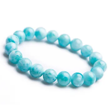 Drop Shipping Genuine Natural Blue Larimar Gemstone Crystal Stretch Round Bead Fitness Woman Men Natural Larimar Bracelet AAAAAA
Drop Shipping Genuine Natural Blue Larimar Gemstone Crystal Stretch Round Bead Fitness Woman Men Natural Larimar Bracelet AAAAAA
