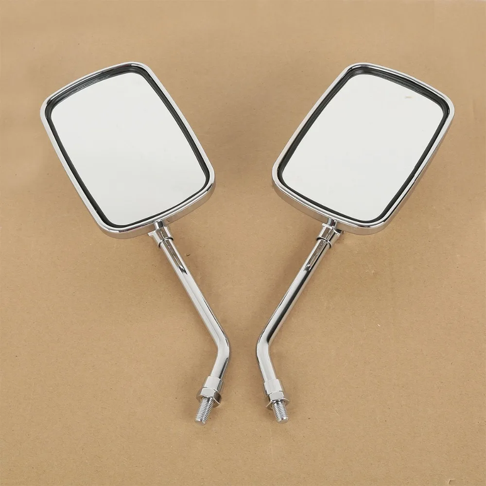 Rectangle Side Rear View Mirrors For YAMAHA XV1100 XVS1300 400 DS400 XV1900 1700 Motorcycle
Rectangle Side Rear View Mirrors For YAMAHA XV1100 XVS1300 400 DS400 XV1900 1700 Motorcycle