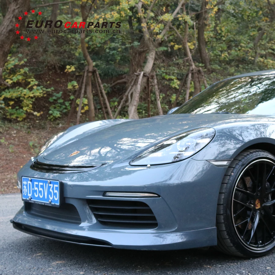 Posch caynen PP material 718 body kit for 718 to Tech style with front lip diffuser and rear wing 2016 2017 year
Posch caynen PP material 718 body kit for 718 to Tech style with front lip diffuser and rear wing 2016 2017 year