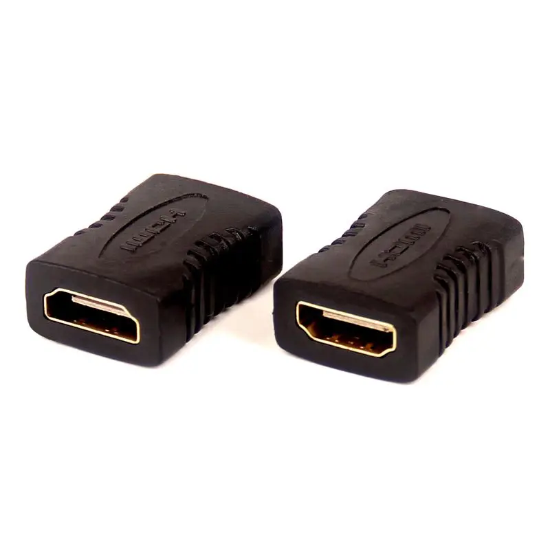 Black wholesale HDMI Female to HDMI Female Connector Extender HDMI Cable Cord Extension Adapter Converter 1080P for TV Xbox
Black wholesale HDMI Female to HDMI Female Connector Extender HDMI Cable Cord Extension Adapter Converter 1080P for TV Xbox