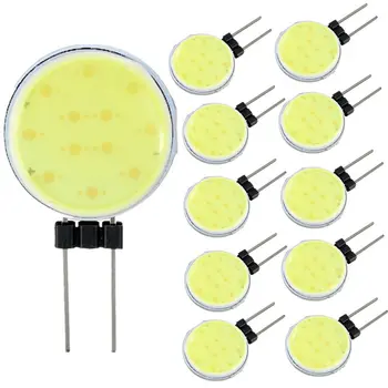 1/2/4PCS G4 COB LED Light Bulb 0.6W Ultra Bright Home Office Boat Energy Saving Lamp Pure White 150 Lumen Lighting DC12V
1/2/4PCS G4 COB LED Light Bulb 0.6W Ultra Bright Home Office Boat Energy Saving Lamp Pure White 150 Lumen Lighting DC12V