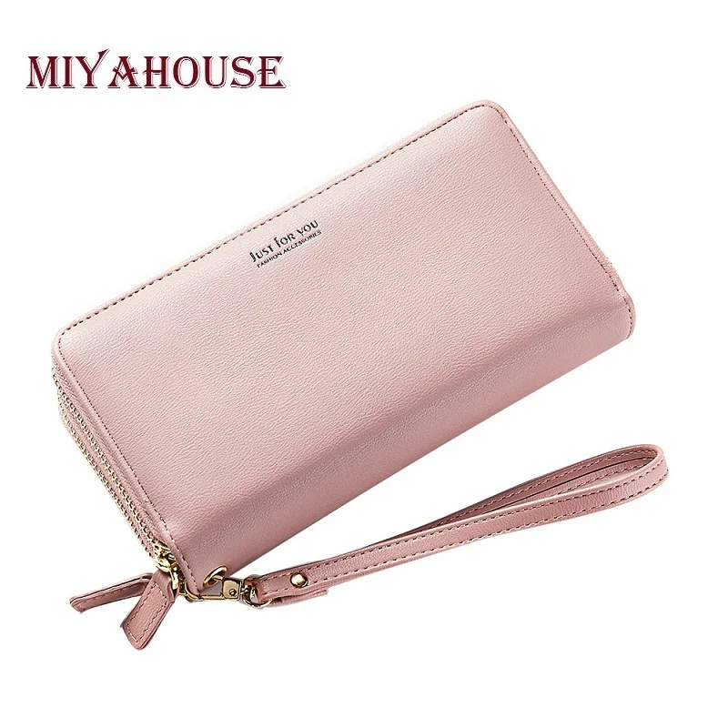 Miyahouse Women Clutch Wallets Double Zipper Long Purse For Female Wristlet Bag High Capacity Girl Card Holders Wallet Phone Bag
Miyahouse Women Clutch Wallets Double Zipper Long Purse For Female Wristlet Bag High Capacity Girl Card Holders Wallet Phone Bag