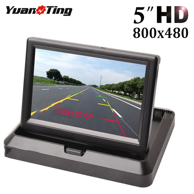 YuanTing 5 Inch TFT - LCD Foldable Car Dashboard LED car monitor for Rear View Parking Home CCTV Universal 800*480 car screen
YuanTing 5 Inch TFT - LCD Foldable Car Dashboard LED car monitor for Rear View Parking Home CCTV Universal 800*480 car screen