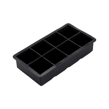 New 8 Big Cube Giant Jumbo Large Silicone Ice Cube Square Tray Mold Mould 6 Colors Optional
New 8 Big Cube Giant Jumbo Large Silicone Ice Cube Square Tray Mold Mould 6 Colors Optional
