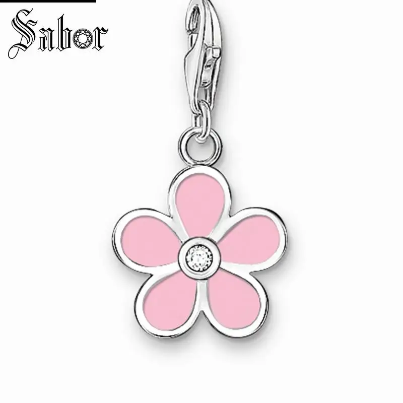 Pink Petals Flowers Charm Pendant,2019 Jewelry For Women Girls,womens Gift 925 Sterling Silver Fit Bracelet charms thomas
Pink Petals Flowers Charm Pendant,2019 Jewelry For Women Girls,womens Gift 925 Sterling Silver Fit Bracelet charms thomas