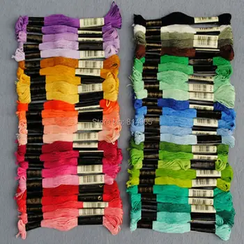 Total 447 pieces 8m/pcs Embroidery Floss Thread Yarn--Choose Any Colors And Quantity
Total 447 pieces 8m/pcs Embroidery Floss Thread Yarn--Choose Any Colors And Quantity