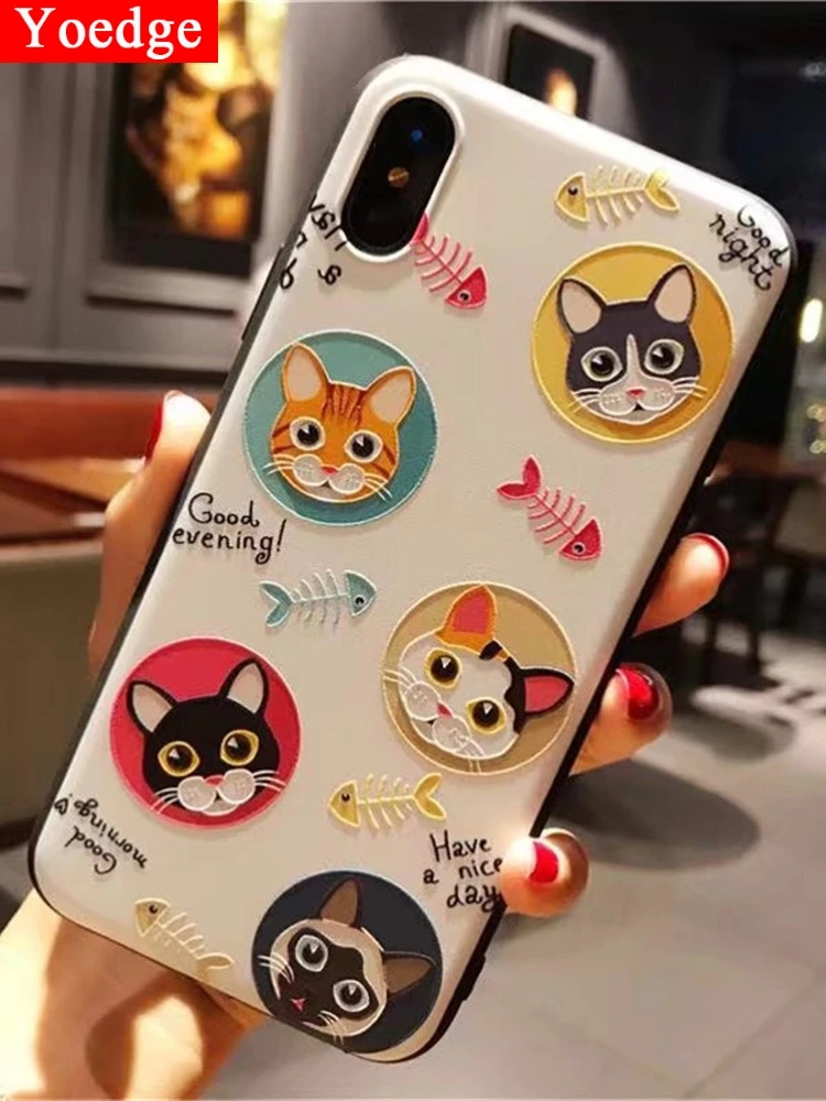 For Coque Samsung Galaxy J3 J4 J5 J6 J7 Prime A3 A5 2016 2017 A6 A7 A8 A9 2018 S8 S9 S10 Plus M20 A30 A50 3D Cat Relief TPU Case
For Coque Samsung Galaxy J3 J4 J5 J6 J7 Prime A3 A5 2016 2017 A6 A7 A8 A9 2018 S8 S9 S10 Plus M20 A30 A50 3D Cat Relief TPU Case