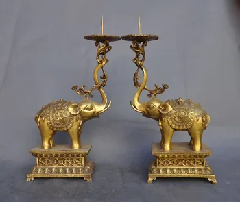 Christmas 14"Chinese fengshui Brass dragon Auspicious elephant Candlestick Candle holders wedding decoration
Christmas 14"Chinese fengshui Brass dragon Auspicious elephant Candlestick Candle holders wedding decoration