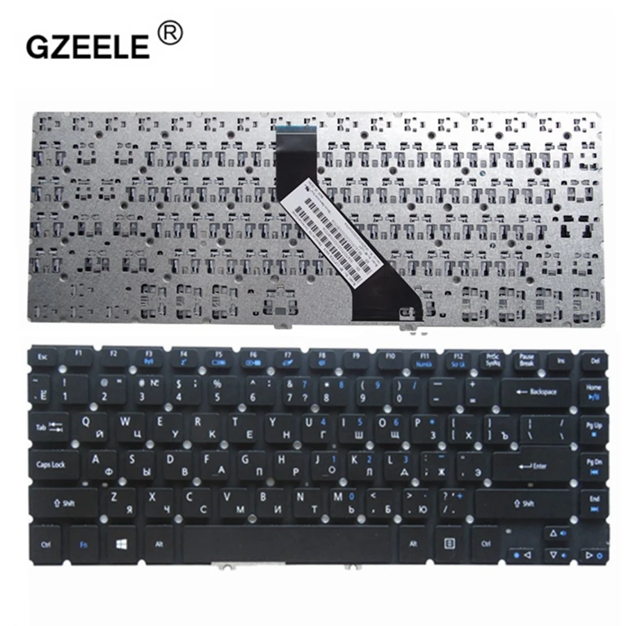 Клавиатура GZEELE для Acer Aspire V5 Русская клавиатура ноутбуков с поддержкой ноутбука