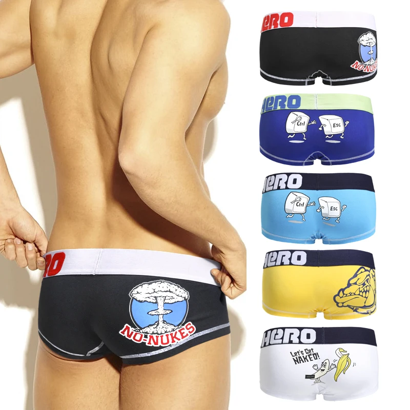 Cool New 5pcs/Lot Pink Heroes High-Quality Cotton Underwear Men Boxer Shorts Fashion Cartoon Printing Sexy U-Bag Male Underpants
Cool New 5pcs/Lot Pink Heroes High-Quality Cotton Underwear Men Boxer Shorts Fashion Cartoon Printing Sexy U-Bag Male Underpants