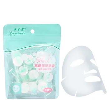 Compressed Paper Mask Disposable Cotton Skin Care Mask Facial Paper Mask For Women 20 Tablets Bagged Compressed Mask
Compressed Paper Mask Disposable Cotton Skin Care Mask Facial Paper Mask For Women 20 Tablets Bagged Compressed Mask