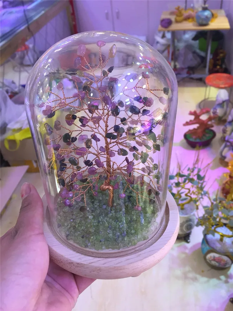 new arrivals natural tourmaline quartz crystal lucky tree reiki healing gemstone crystal tree meditation for home decoration
new arrivals natural tourmaline quartz crystal lucky tree reiki healing gemstone crystal tree meditation for home decoration